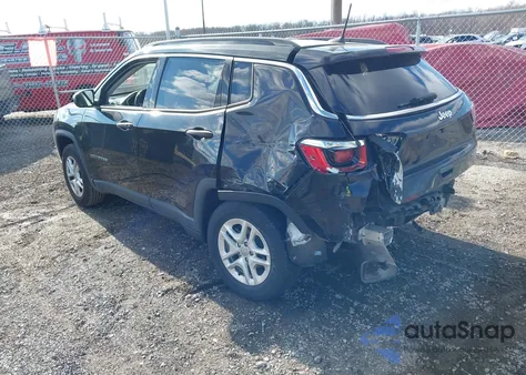 2019 Jeep Compass Sport Fwd from USA, damaged, VIN 3C4NJCAB5KT624032
